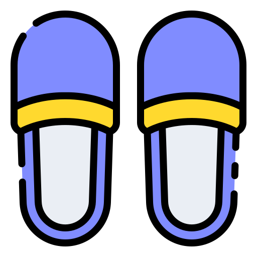 Slippers Good Ware Lineal Color icon