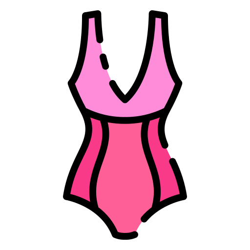 Swimsuit Good Ware Lineal Color icon
