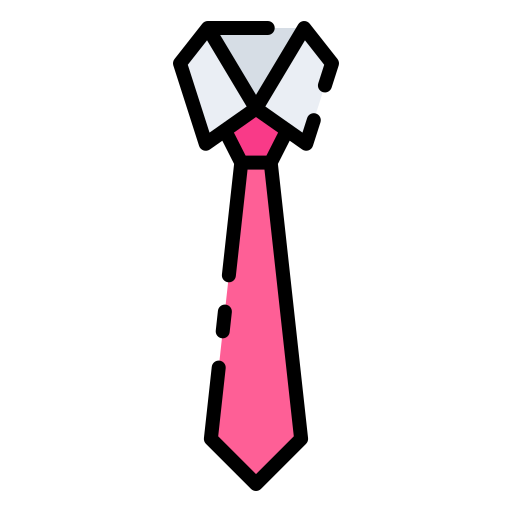 corbata Good Ware Lineal Color icono