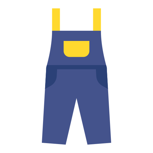 Overall Good Ware Flat icon