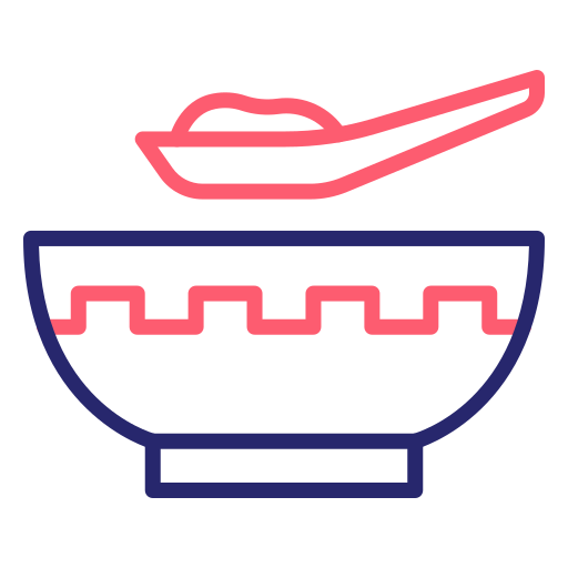 zupa z czerwonej fasoli Generic Outline Color ikona