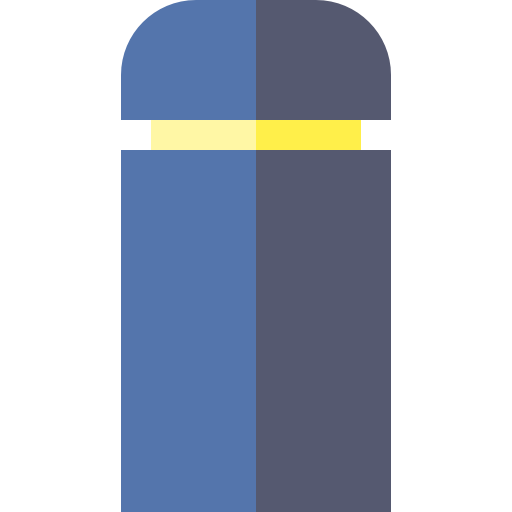Bollard Basic Straight Flat icon