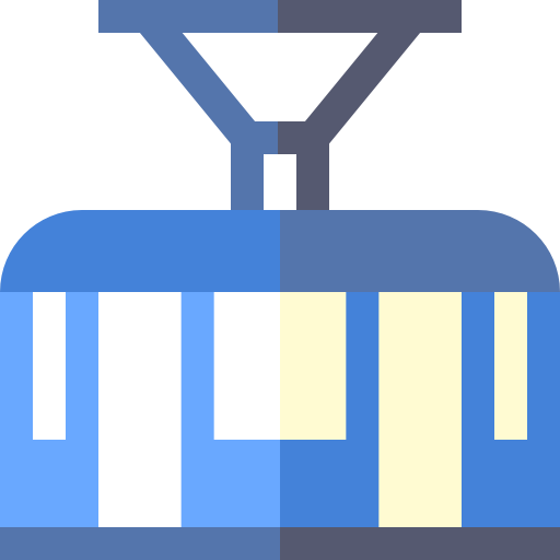 tram Basic Straight Flat icona