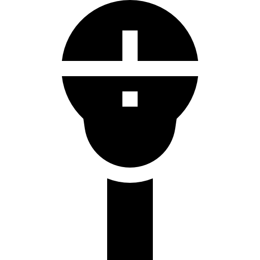 パーキングメーター Basic Straight Filled icon