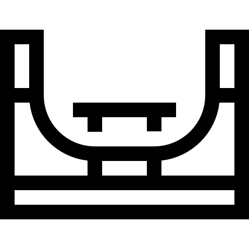 스케이트 공원 Basic Straight Lineal icon