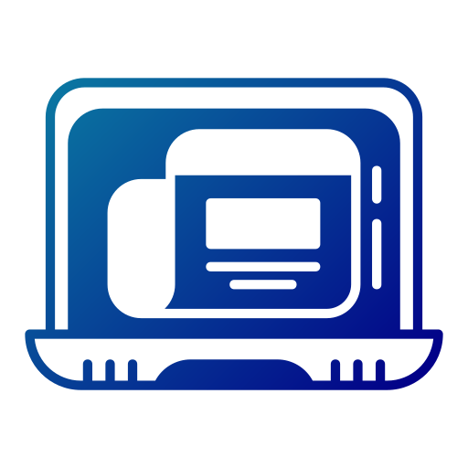 laptop Generic Flat Gradient icon