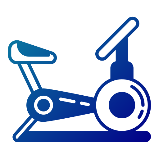 stationäres fahrrad Generic Flat Gradient icon