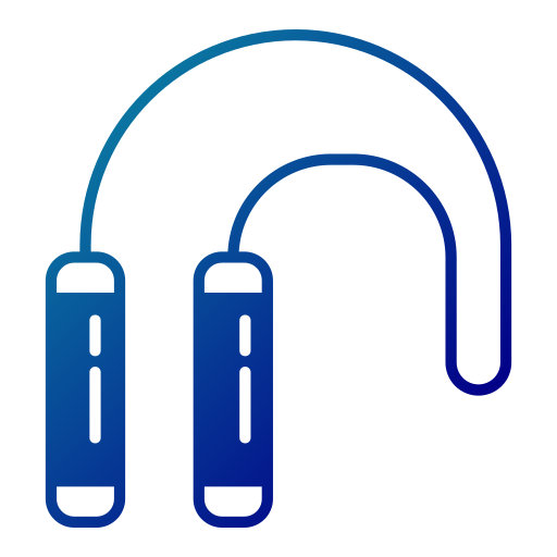 corda per saltare Generic Flat Gradient icona