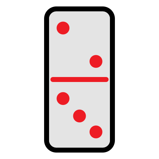dominó Generic Outline Color icono