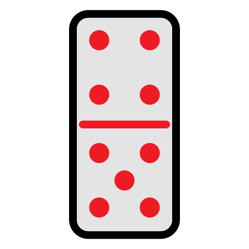 dominó Generic Outline Color icono