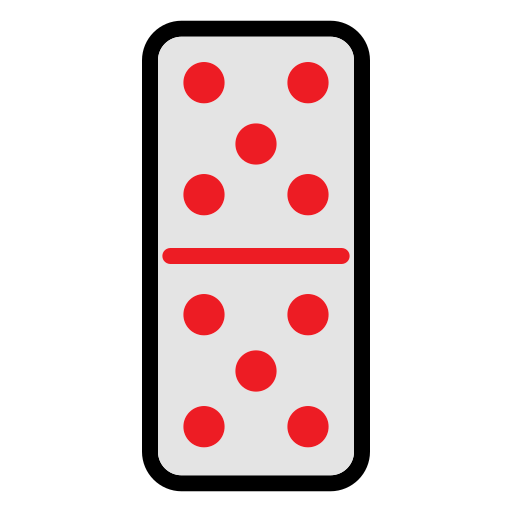 domino Generic Outline Color icoon