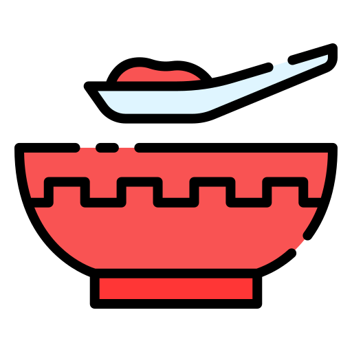 rote bohnensuppe Good Ware Lineal Color icon