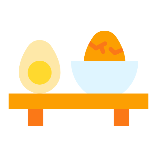 Tea egg Good Ware Flat icon