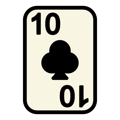 10개의 클럽 Generic Outline Color icon