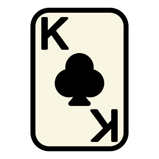 King of clubs Generic Outline Color icon