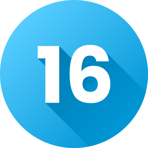 16番 Generic Circular icon