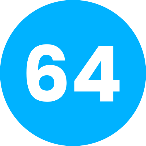 64 Generic Flat Ícone