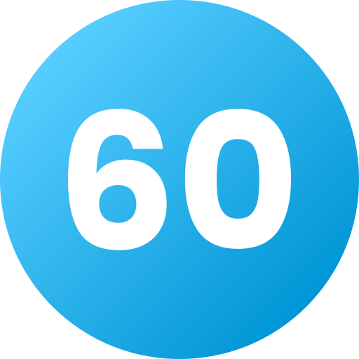 60 Generic Flat Gradient icoon