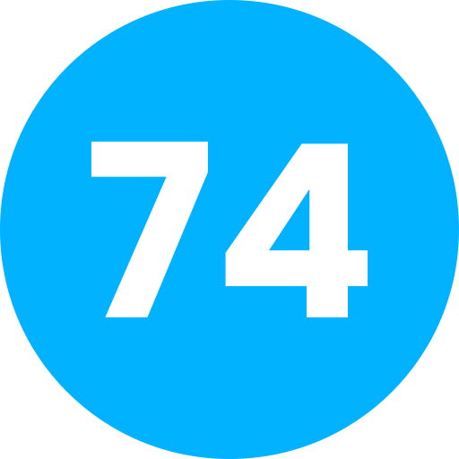 74 Generic Flat icoon