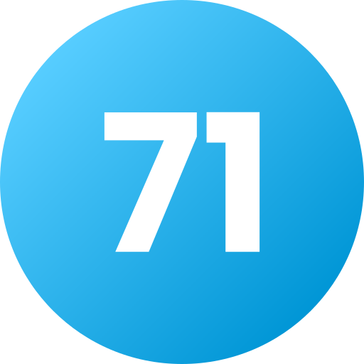 71 Generic Flat Gradient icon