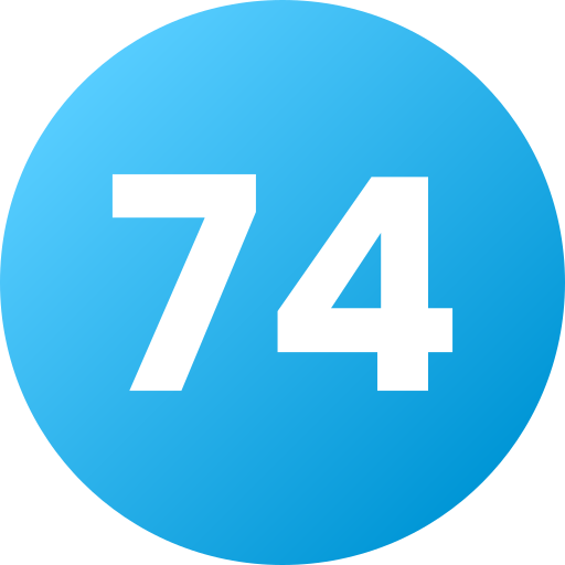 74 Generic Flat Gradient icoon