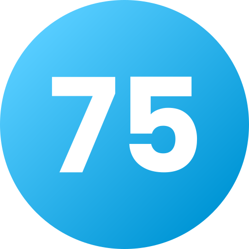 75 Generic Flat Gradient icon