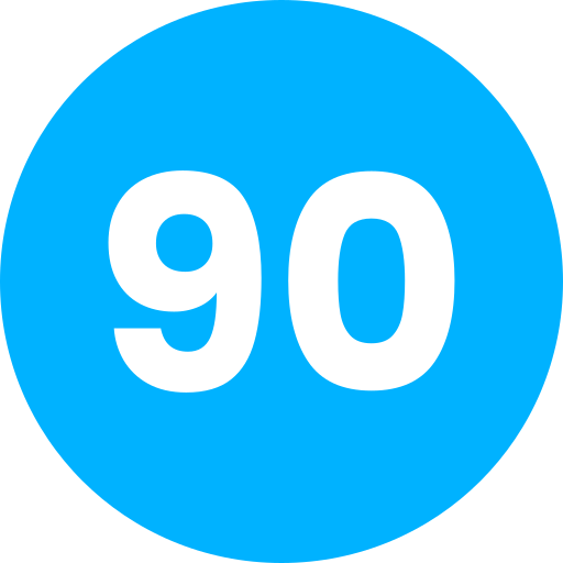 90 Generic Flat Ícone
