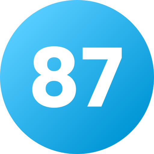 87 Generic Flat Gradient icoon