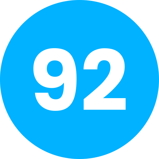 92 Generic Flat Ícone