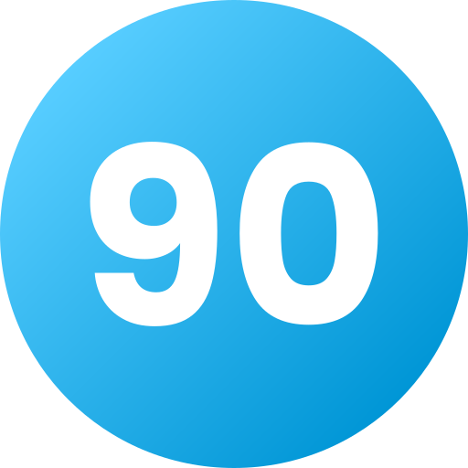 90 Generic Flat Gradient icon
