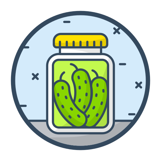 Pickles Generic Outline Color icon