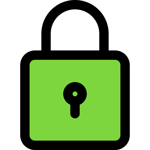 Locked Generic Outline Color icon