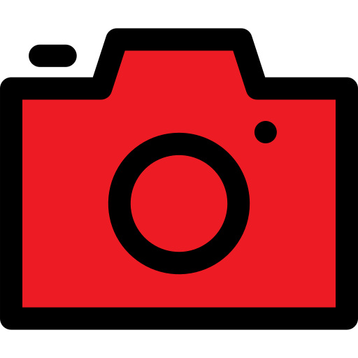 Photo camera Generic Outline Color icon