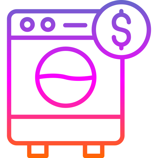 Отмывание денег Generic Gradient иконка