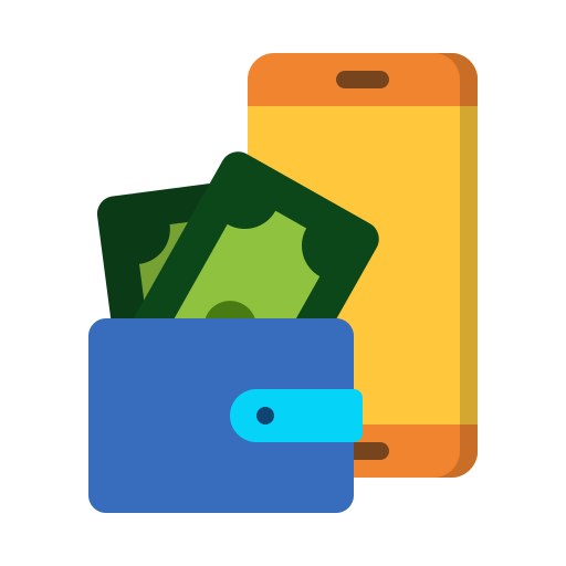 e-geldbörse Generic Flat icon