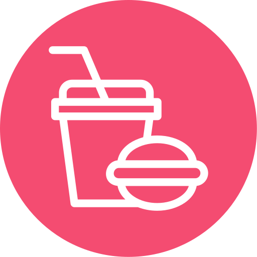 Fast food Generic Circular icon