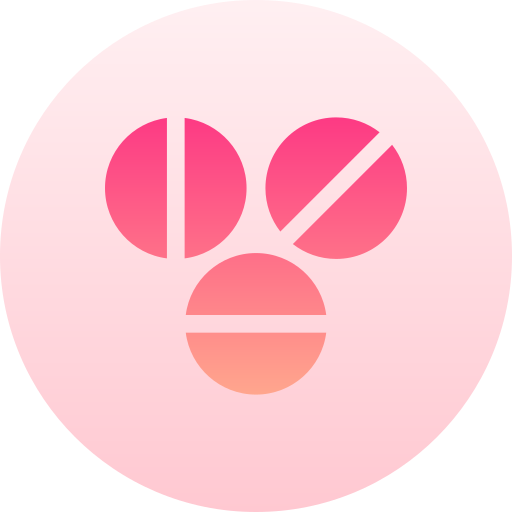 tabletki Basic Gradient Circular ikona