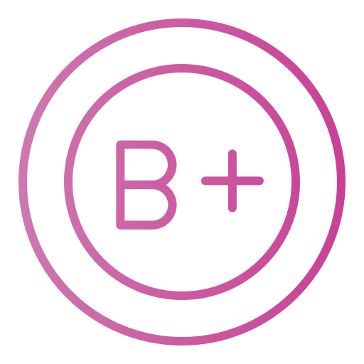 B+ Generic Gradient icon