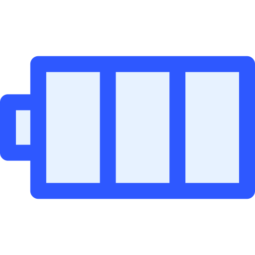 pełna bateria Generic Blue ikona