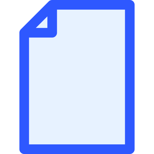 紙 Generic Blue icon
