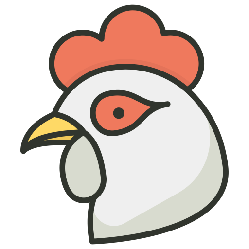 Chicken Generic Outline Color icon