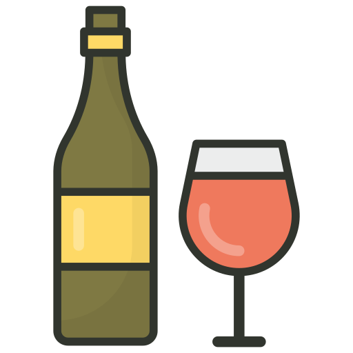 Wine bottle Generic Outline Color icon