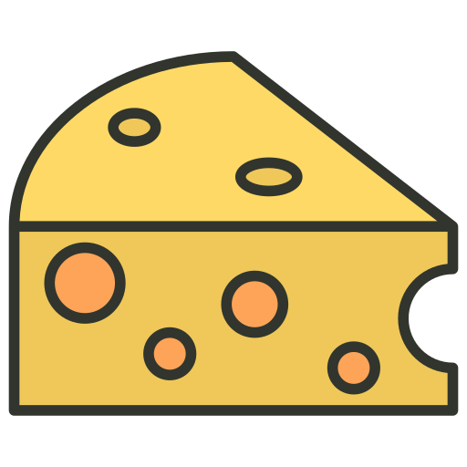 formaggio Generic Outline Color icona