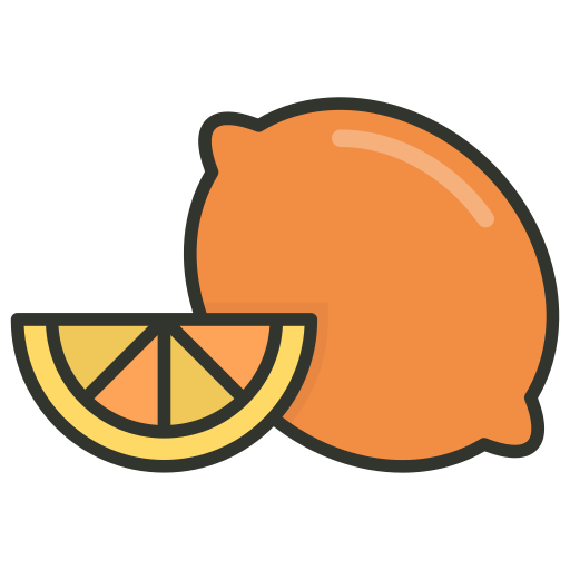 Lemon slice Generic Outline Color icon