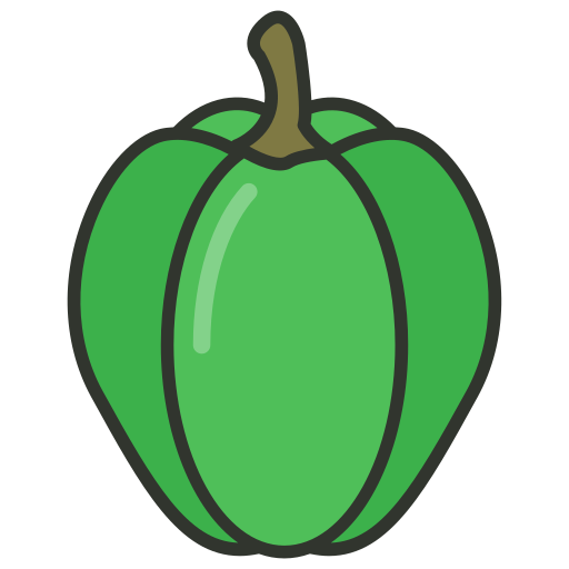 Bell pepper Generic Outline Color icon