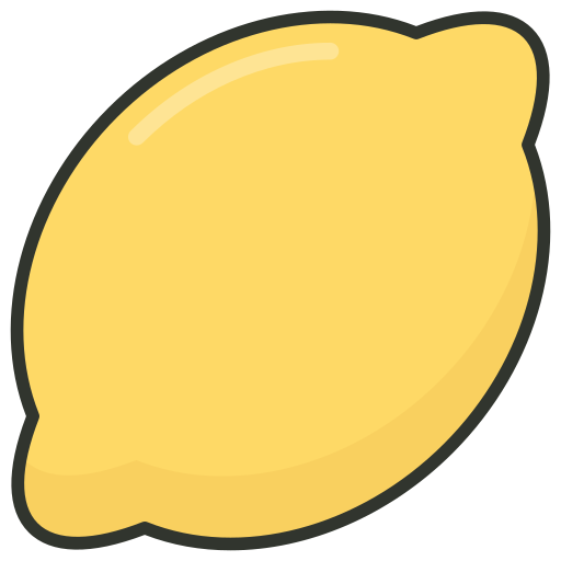 limón Generic Outline Color icono
