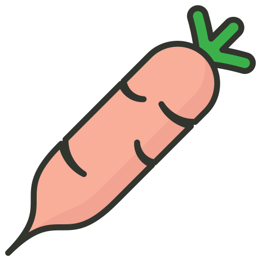 daikon Generic Outline Color Ícone