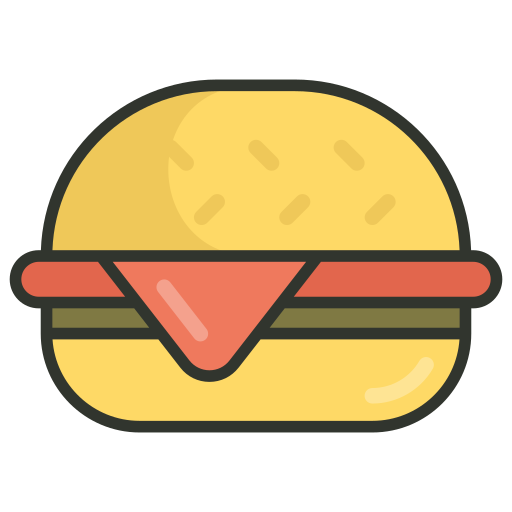 hamburger Generic Outline Color icoon