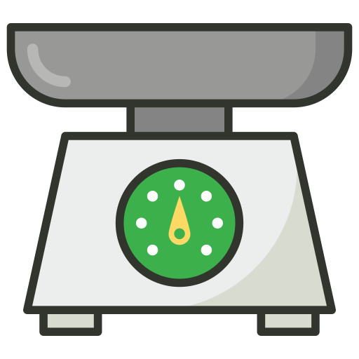 küchenwaage Generic Outline Color icon