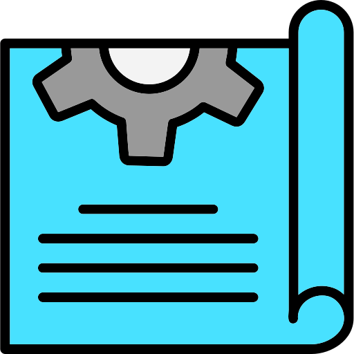 Blueprint Generic Outline Color icon